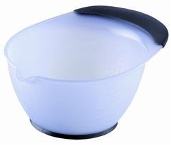 Färbeschale transparent New flieder mit gummiertem Griffstück