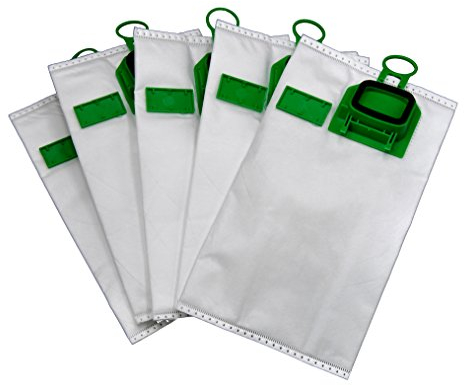 FSProdukte 18 Staubsaugerbeutel 5 lagig Allergiker geeignet Premium Microvlies, kompatibel Vorwerk Kobold VK 140 VK140 / VK 150 VK150