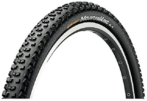 Continental MountainKingII 0150046 - Cubierta de neumático, plegable, 29x2.20 55-622, Negro