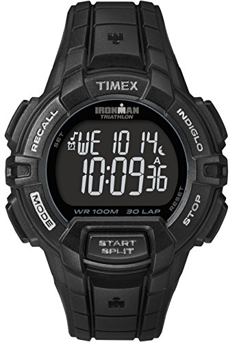 Orologio Timex Ironman Rugged 30 da uomo con cinturino in resina nera T5K793