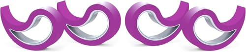 Stoppy, stoppi, dörrstoppare, fönsterstoppare, stoppare, set med 4 tillgängliga i 14 färger (lila)