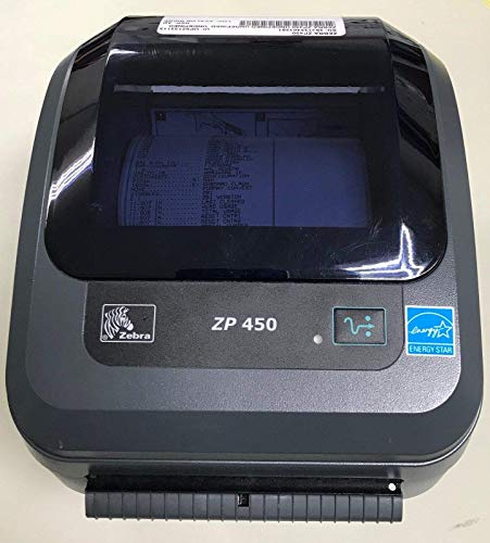ZEBRA ZP 450 Label Thermal Bar Code Monochrome Printer ZP450-0501-0006A (Renewed)