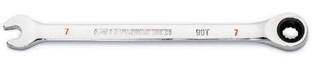 GEARWRENCH 86907 Ratschenringschlüssel, 4 Grad, 12-Punkt, 7 mm