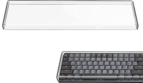 Geekria Tastatur-Staubschutz in voller Größe, transparente Acryl-Tastaturabdeckung für mechanische Computertastatur mit 104 Tasten, kompatibel mit der mechanischen kabellosen Logitech MX-Tastatur