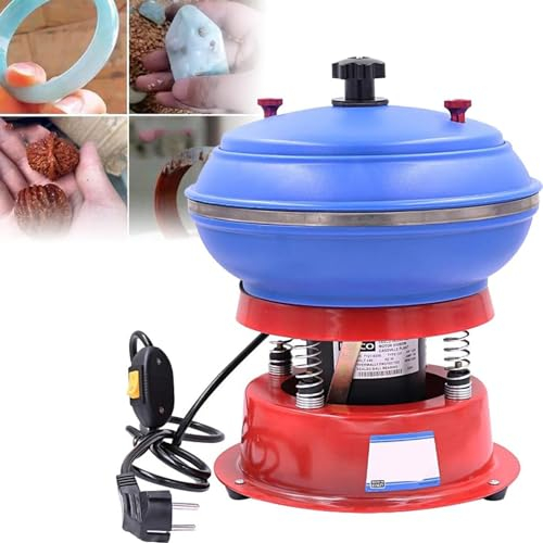 Smycken Polering Machine Vibrerande Tumbler Sten Tumblers Metall Rock Tumbler Smycken Polerad Maskin För Smycken Pearl Vibrator Polering Tumbling