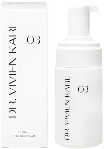 DR. VIVIEN KARL Intimer Pflegeschaum 03 | Ersetzt 125 Feuchttücher | Verwandelt Toilettenpapier in Intimpflege Tücher | Schnelle Reinigung & Pflege für Intimpflege Damen | Ohne Duftstoffe | 100 ml