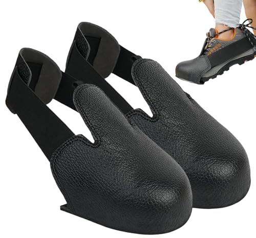 Fundas de acero para los dedos de los pies para zapatos, fundas de seguridad antigolpes para botas y zapatos, herramientas y mejoras del hogar para el trabajo, trabajo, fijación, correa, calcetines