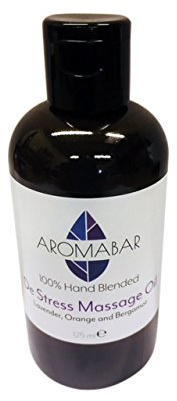 desestresante Aceite De Masaje 125ml con lavanda, Naranja Dulce y Bergamota aceites esenciales puros