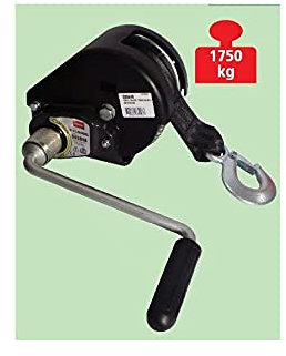 TRAILERS EQUIPEMENT Treuil de halage Auto freiné - Charge Max.1750 kg - avec Sangle 8 m