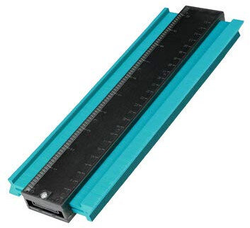 TuToy Herramienta Para Dar Forma A Las Baldosas Laminadas Del Calibrador De Perfil De Perfil De 10 '' - Verde