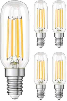 ledscom.de 5x E14 LED-lampa, T25, varmvit (2900 K), 4,2 W, 507lm