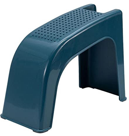 Duschfußstütze, multifunktionaler Duschfußhocker, für Pediküre-Erwachsene, Blau