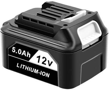 EICHXO 12V 5.0Ah litio Batteria per Makita BL1041B BL1021B BL1015 BL1016 BL1020 BL1040 Batteria Sostituzione per Makita 12V max CXT Battery Compatibile con Makita DF0331D TD110D