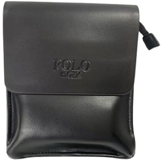OZK The leisure business single shoulder bag Polo vertical bag man trend inclined shoulder bag, Black, Black