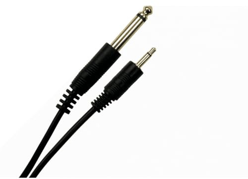 1.5m 3.5mm to 6.35mm Mono Jack cable - Audio Jack Lead (1.5 Metre)