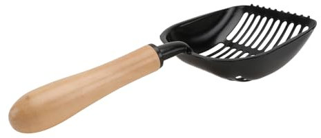 Toddmomy Pelle À Sable pour Chat en Alliage Daluminium Trous Fins Couche pour Animaux De Compagnie Légère pour Une Utilisation Facile