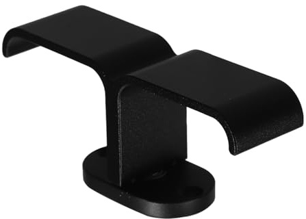 Gatuida Supporto Cuffie da Scrivania in Alluminio Resistente Design Salvaspazio e Multifunzione Gancio Adesivo per Cuffie da Gioco Sotto Tavolo Organizer Compatto per Ufficio e Casa