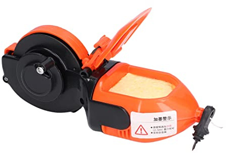 Hyuduo Automatisk Bläckfontänmarkör Plastfodral Bläck Snap Line Scriber 15 Meter Bomullstråd Handrullad Mini Bläckmarkör för Träbearbetning Layout Snickeridekoration