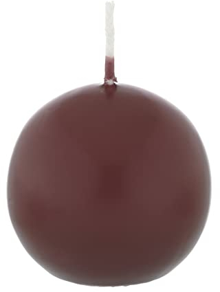 Kugelkerzen Bordeaux 4 cm, 12 Stück