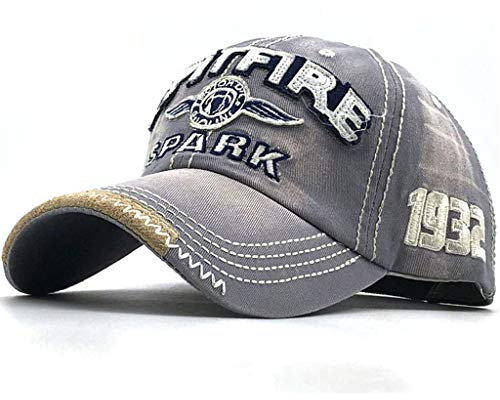 CheChury Baseball Kappe Basecap Unisex einstellbare Retro Baseball Hut Freizeit Cap modischste Cotton Cap Schreiben Outdoor Hut für Herren und Damen