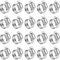 Counius 100pcs Abrazadera de Manguera, Abrazaderas Ajustable de Acero Inoxidable13-19mm Abrazaderas Metalicas Abrazadera de Clips de Manguera,para Tubo,Lavadora,Piscina,Jardín,Fijación Tubería