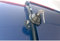 Kaypart Cerraduras de furgoneta para Ford Transit MK6 MK7 MK8 y Transit - Cerradura de seguridad personalizada para puerta trasera o lateral corredera (2 cerraduras negras con llaves a juego)