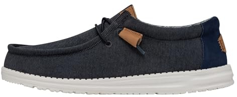 Hey Dude Wally Corduroy Herren Slipper in Blau, Größe 42