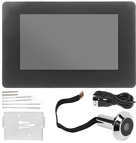 Spioncino Digitale da 4,3 Pollici, Videocamera Per Campanello con Schermo a Colori TFT da 1 MP Campanello Per Spioncino Impermeabile Per Casa