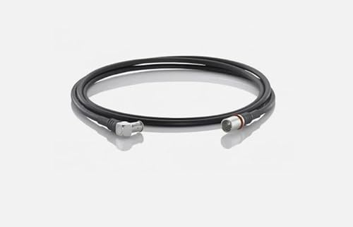 Wisi DS30 0150 Wiclic Datenanschlusskabel, 5-2400 MHz Frequenzbereich, 1,5m Länge, Klasse A++, Schwarz, mit F-Quick-Steckverbinder