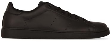 Lonsdale Leyton Leather Mens Trainers Black/Black 9 (43)