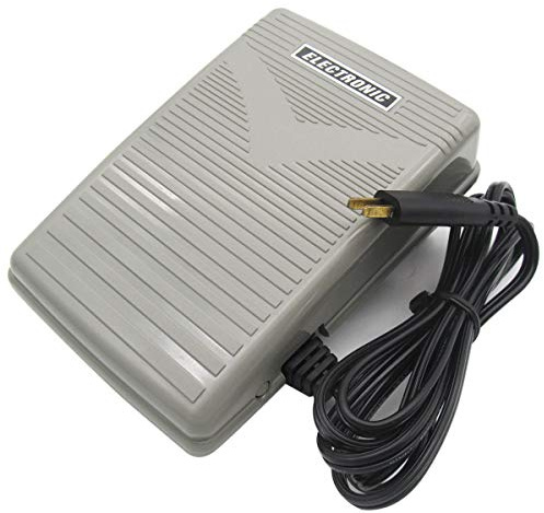 CKPSMS Marca - 1piezas Pedal de control de pie # 4123141-01 Ajuste para Husqvarna Viking/White Sewing Machines & Serger