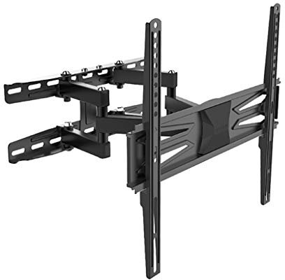 CAFIEDR Support TV Mural pivotant et inclinable avec Bras Extensibles Robustes pour téléviseurs Plats et incurvés de 32 à 60 Pouces jusqu'à 30 kg