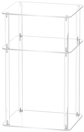 Sidobord i akryl - ändbräda | Transparent dryckesbord | Sängbord Sängbord Sängbord lämplig för vardagsrum sovrum sida soffa modern display