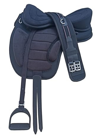 Freemax Treeless English Synthetic Horse Saddle Lightweight Handmade Flexible