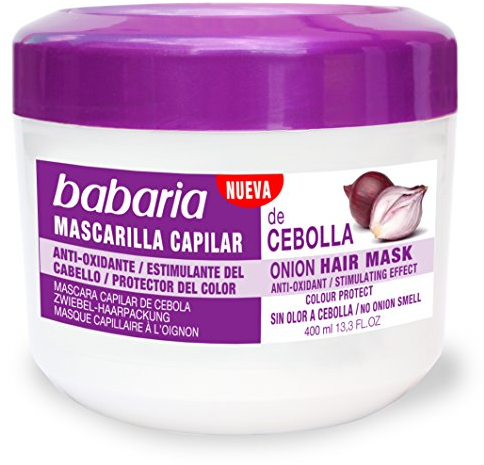 Babaria Mascarilla Capilar De Cebolla, 400 Ml , (1Er Pack)