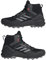 adidas Herren Terrex Swift R3 Mid GTX Wanderschuhe, Schwarz Core Black Grey Three Solar Red, 43 1/3 EU
