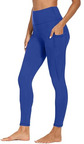 Kompressionsträning, hög midja, leggings för kvinnor, gymleggings, plusstorlek, yogabyxor, magkontroll, tights med hög midja, byxor för träning, löpning, sport med fickor, fitness