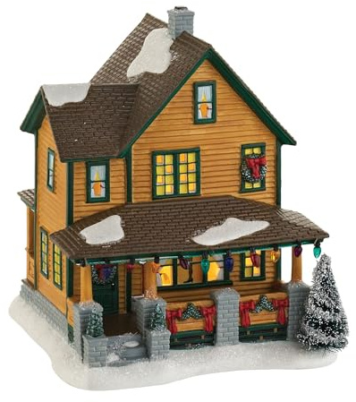 Department 56 a Christmas Story Village Ralphie's House, Lit House, 7.24-Inch (4029245)