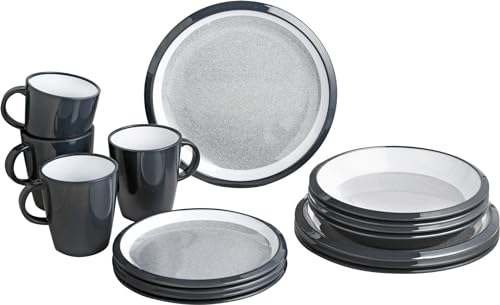 BRUNNER Lunch Box melamina set Granyte Antislip