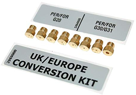 LPG Conversion Kit Compatible for Bosch Neff Siemens 4 Burner (Inc Wok Burner) Gas Hobs