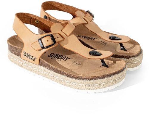 Sandales à Plateforme Yarrow pour Femme – Sandales d'été Entre-Doigts – Style Chic et décontracté
