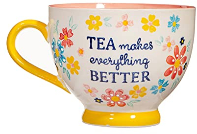 Sass & Belle Folk Floral Teacup