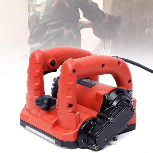 Electric Wall Planing Machine, 1600W Adjustable Depth 1-4mm, Speed 1000-4000r/min, Ideal for Wall Renovation and Cutting Grooves