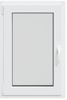 Genérico Finestra Seminterrato RISOR 60x90 cm Anta Ribalta DIN Sinistra,Bianco,19.25kg,4108348