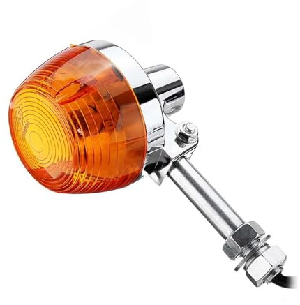 4 Uds. Luz De Señal De Giro para Motocicleta, Indicadores De Moto, Lámpara Intermitente para Hon&da XL100 C70 CT70 CT90 CB350 CM400 CB450 CB750 Pilotos Intermitentes