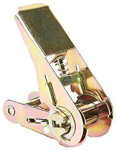 800kg Spannratsche Edelstahl Ratsche Schnalle für 25mm / 38mm Breite Ladungssicherung Gurt Gold Silber
