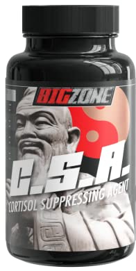 Big Zone C.S.A. - SENSORIL® Extrakt aus Ashwagandha - natürliches Adaptogen bei Stress (60 Kapseln)