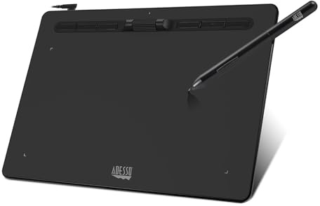 Adesso CYBERTABLET K10 10″ x 6″ Graphic Tablet