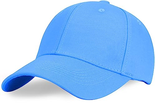 Altartar Baseball Cap für Herren und Damen, Unisex Kappe Trucker Cap Basecap Sommer Baseballhute Outdoor Verstellbar Erwachsenen Classic Sport Hüte Guard Mütze hellblau