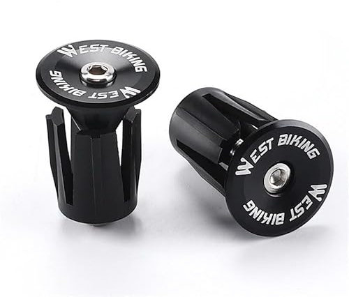 Ceeyoll 2 Stücke Fahrrad Lenkerstopfen，Fahrradlenker-Endstopfen，Lenkerstopfen Rennrad，Rennrad Lenkerstopfen， Lenker Endkappen Rennrad Geeignet Für Die Meisten Fahrräder, Mountainbikes, Rennräder